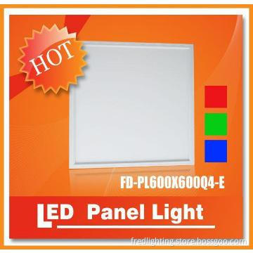 RGB 600x600 led panel light  4 edges shine 40W